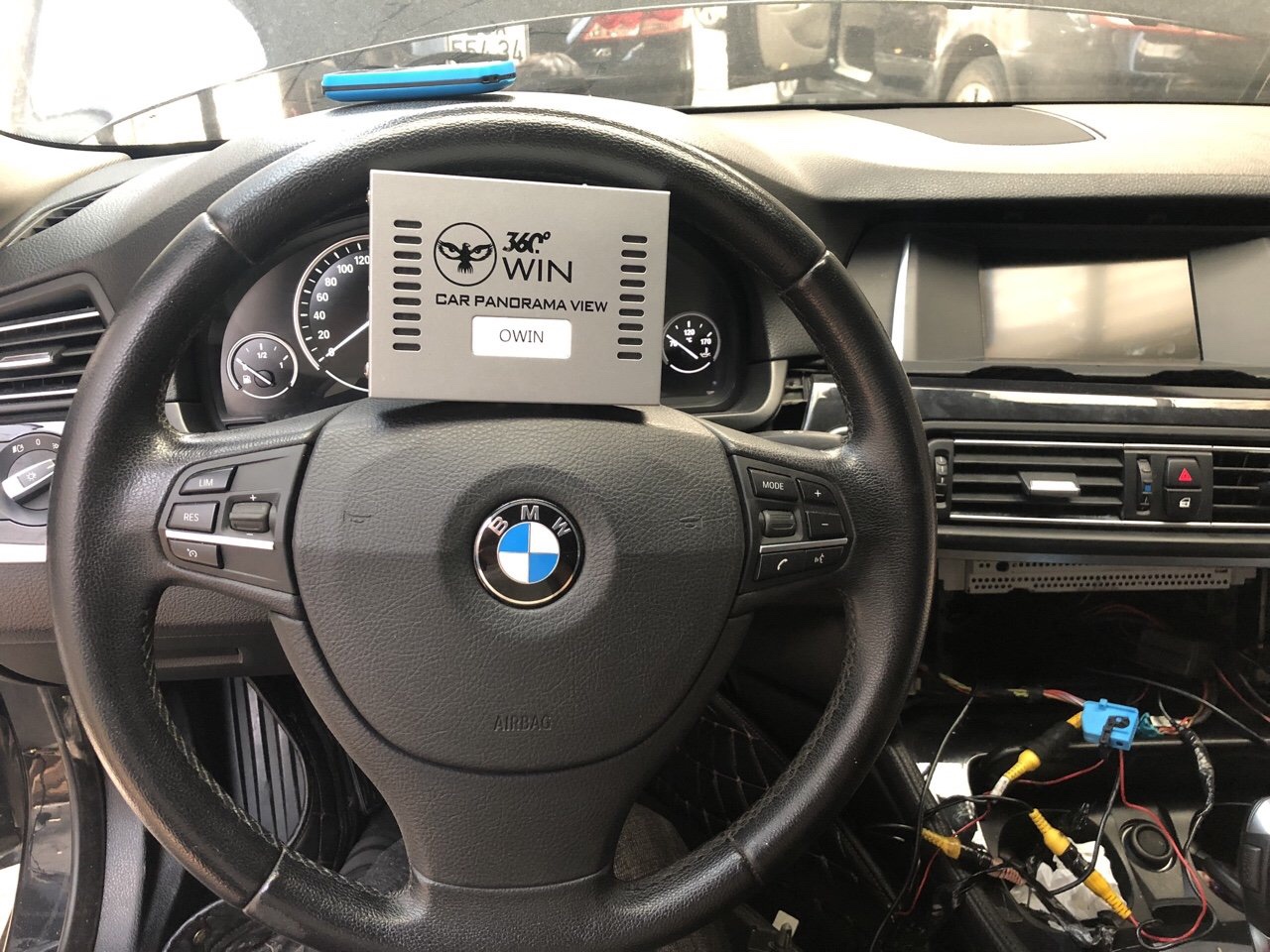 Lắp đặt camera 360 độ cho BMW 520i - Camera 360 độ Owin